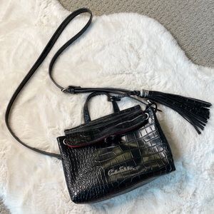 CARLOS FALCHI black shoulder purse